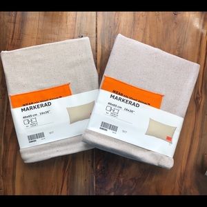 Ikea x Off-White Markerad Pillow Case Beige New